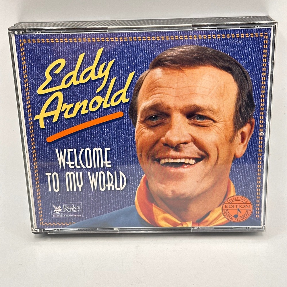 Eddy Arnold Welcome To My World 3CD Reader's Digest 1996 Country Music Hits NM